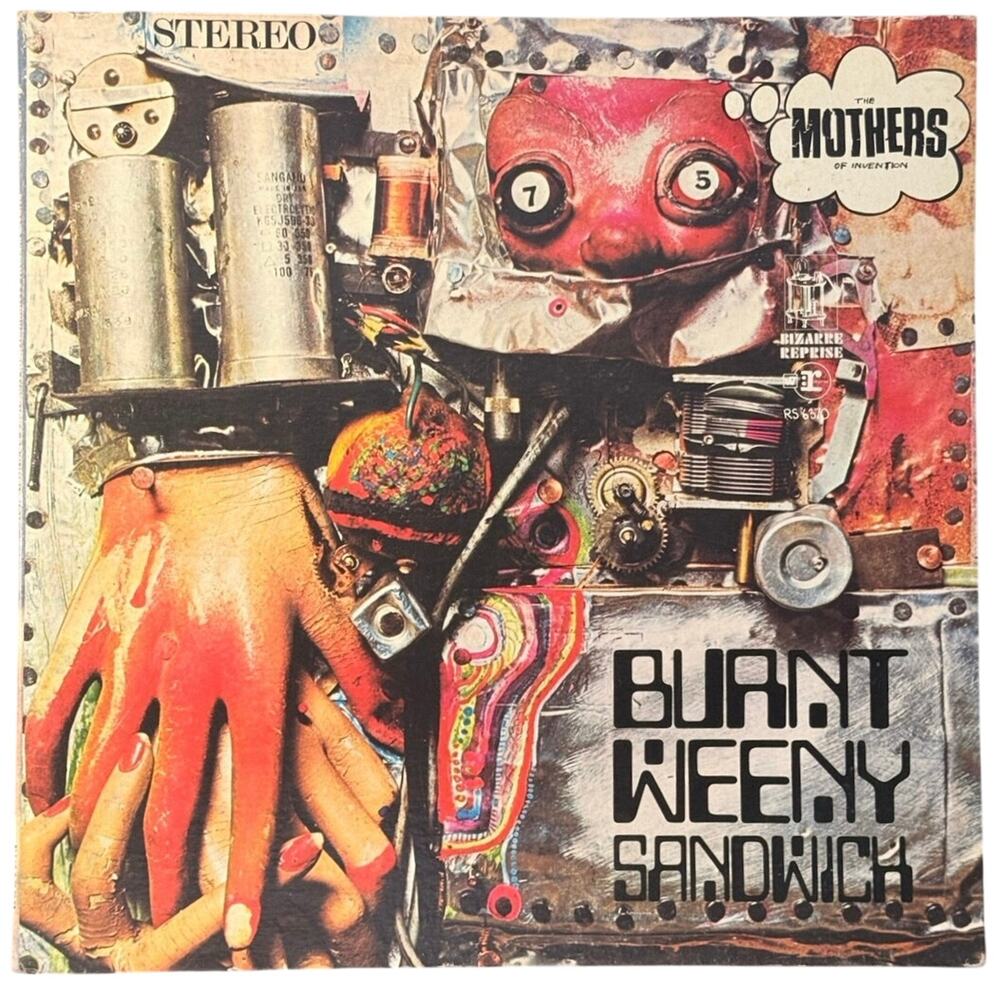 The Mothers Of Invention Burnt Weeny Sandwich Vinyl LP 1970 Reprise RS 6370